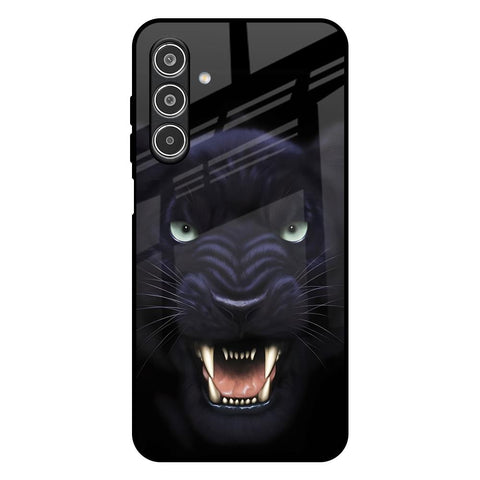 Angry Black Tiger Samsung Galaxy M17 5G Glass Back Cover Online