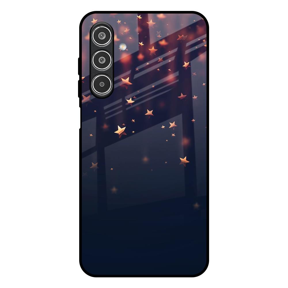 Falling Stars Samsung Galaxy M17 5G Glass Back Cover Online