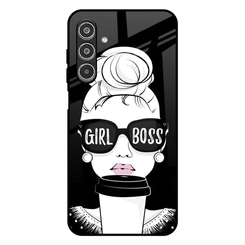 Girl Boss Samsung Galaxy M17 5G Glass Back Cover Online