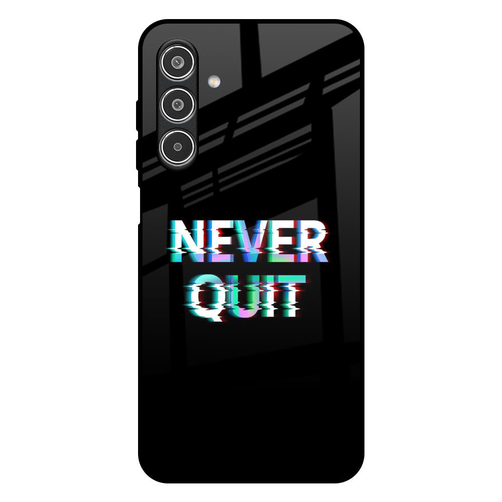 Never Quit Samsung Galaxy M17 5G Glass Back Cover Online