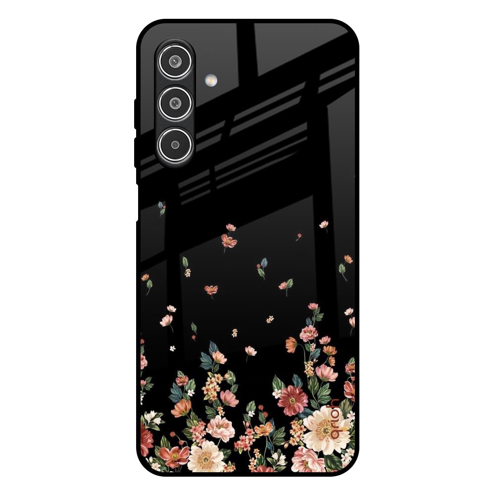 Floating Floral Print Samsung Galaxy M17 5G Glass Back Cover Online