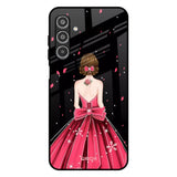 Fashion Princess Samsung Galaxy M17 5G Glass Back Cover Online