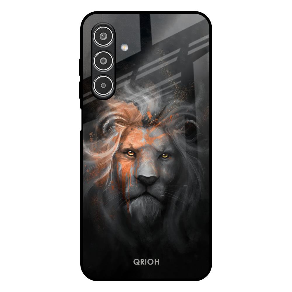 Devil Lion Samsung Galaxy M17 5G Glass Back Cover Online