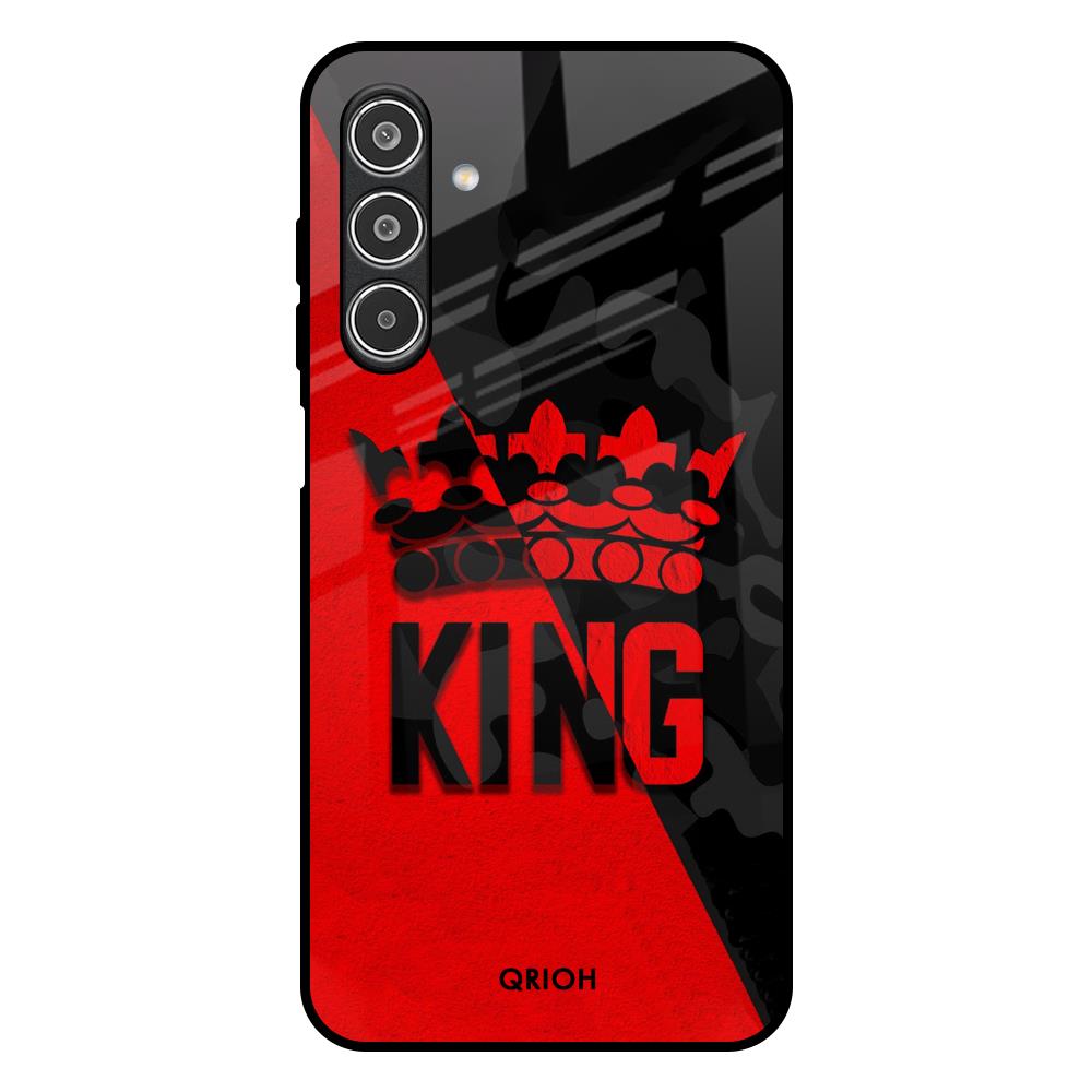 I Am A King Samsung Galaxy M17 5G Glass Back Cover Online