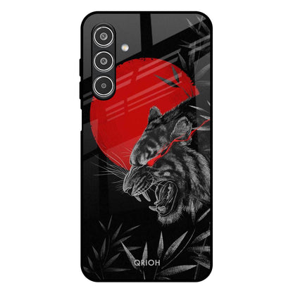 Red Moon Tiger Samsung Galaxy M17 5G Glass Back Cover Online