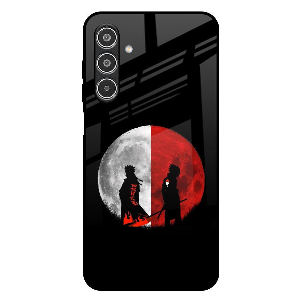 Anime Red Moon Samsung Galaxy M17 5G Glass Back Cover Online