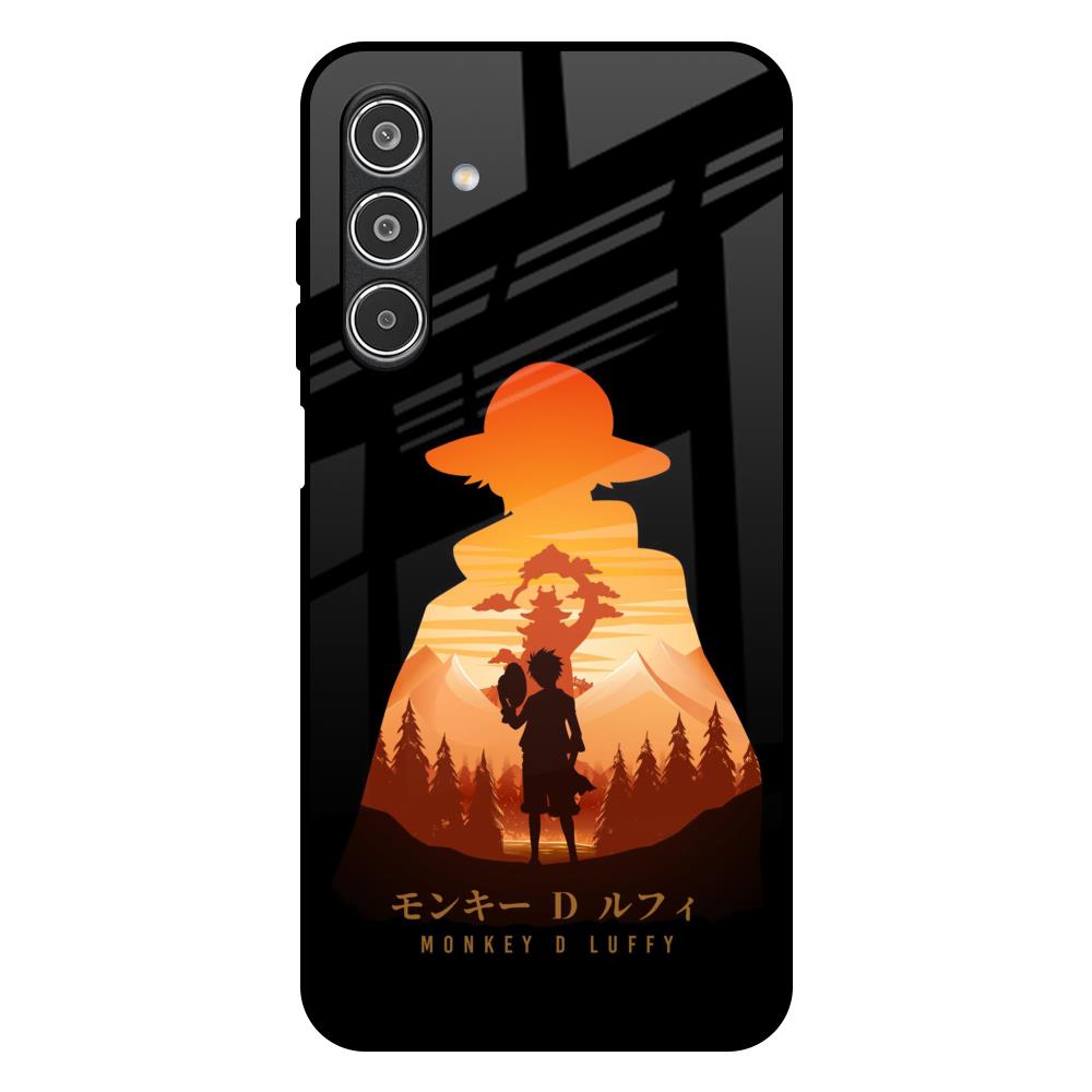 Luffy One Piece Samsung Galaxy M17 5G Glass Back Cover Online
