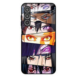 Anime Eyes Samsung Galaxy M17 5G Glass Back Cover Online
