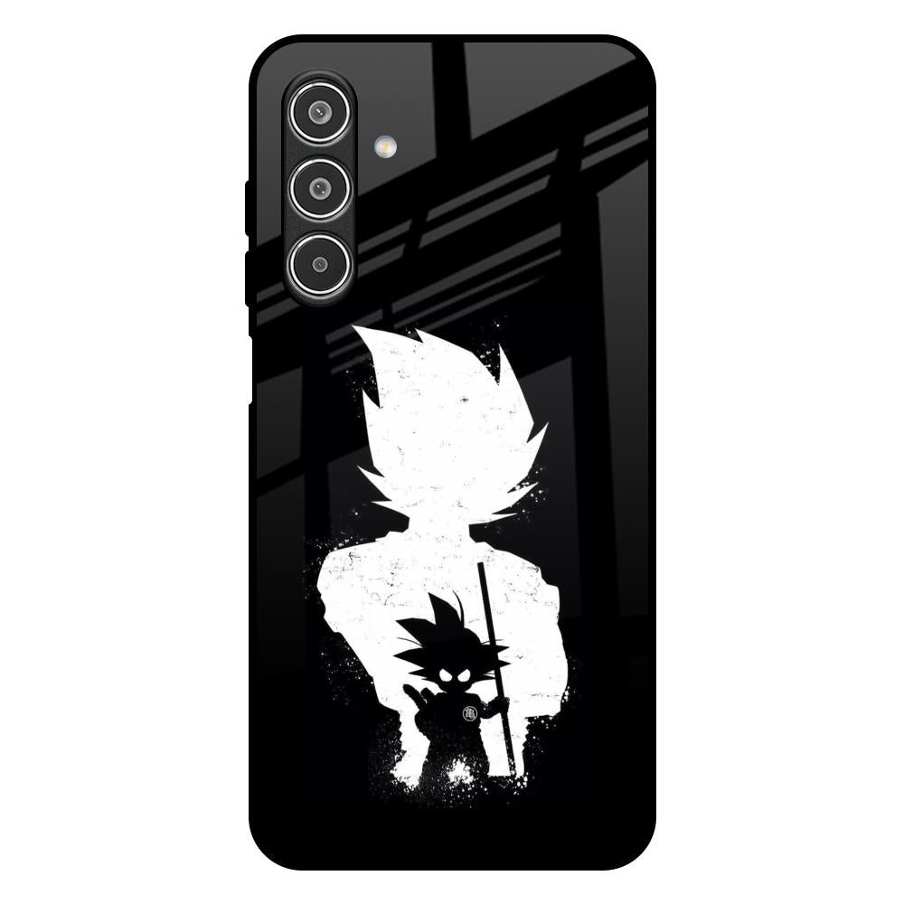 Monochrome Goku Samsung Galaxy M17 5G Glass Back Cover Online