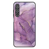 Purple Gold Marble Samsung Galaxy M17 5G Glass Back Cover Online