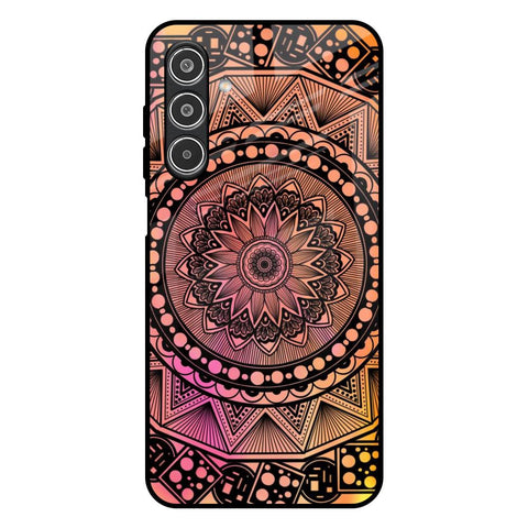 Floral Mandala Samsung Galaxy M17 5G Glass Back Cover Online