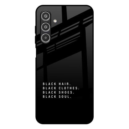 Black Soul Samsung Galaxy M17 5G Glass Back Cover Online