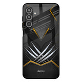 Black Warrior Samsung Galaxy M17 5G Glass Back Cover Online