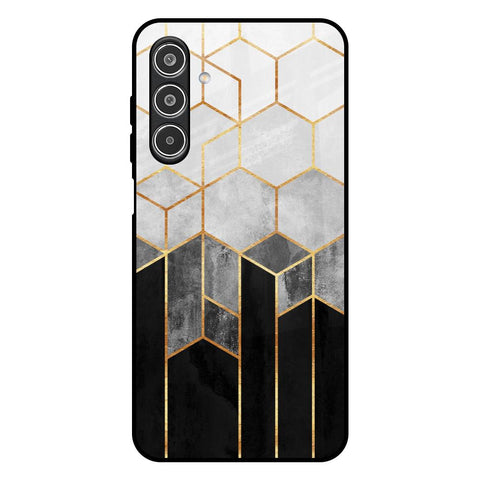 Tricolor Pattern Samsung Galaxy M17 5G Glass Back Cover Online