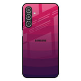 Wavy Pink Pattern Samsung Galaxy M17 5G Glass Back Cover Online