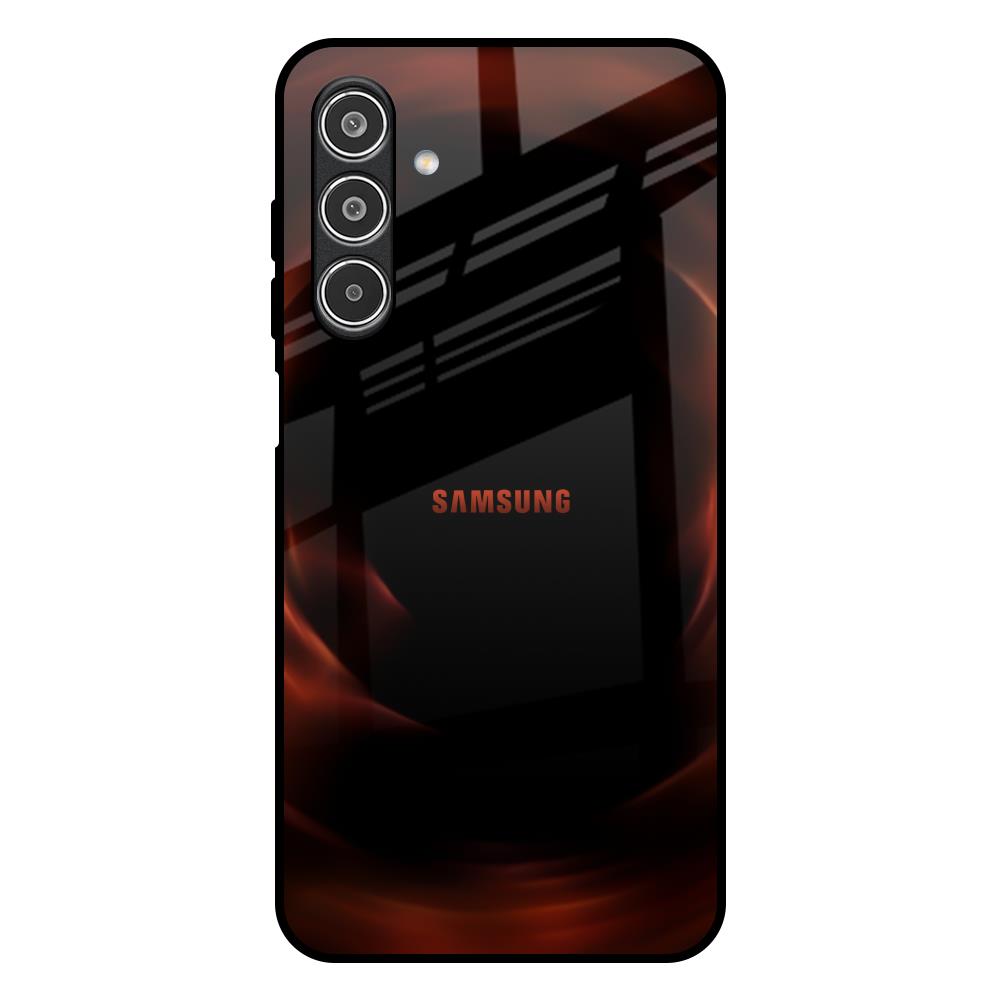 Evil Fire Samsung Galaxy M17 5G Glass Back Cover Online