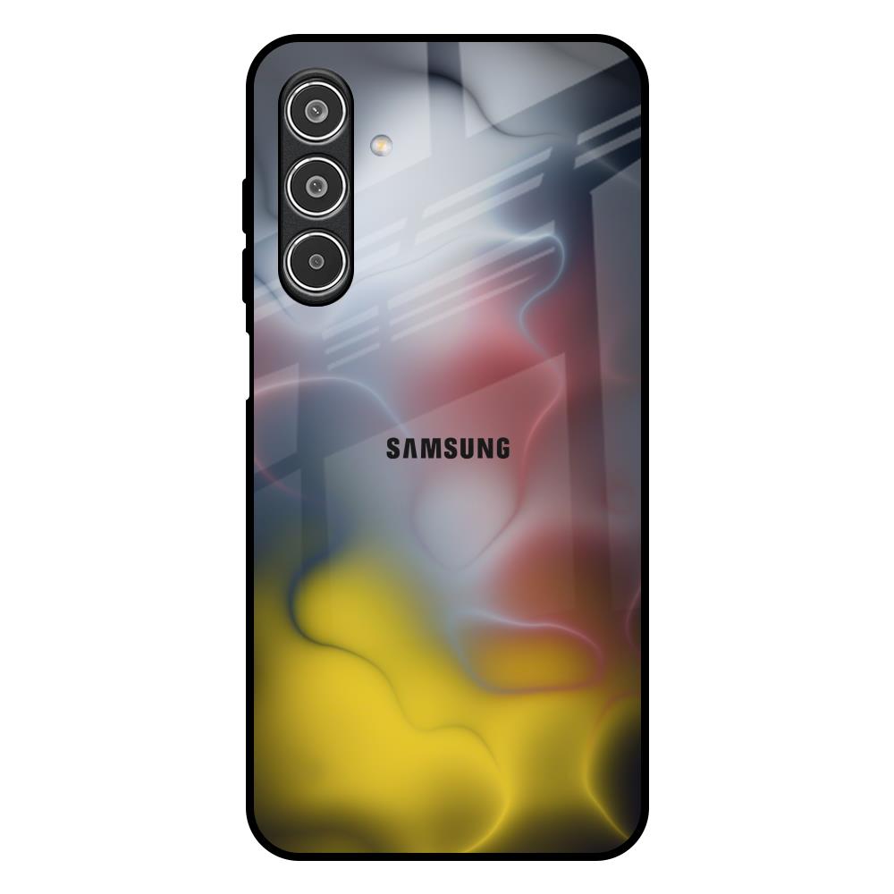 Colorful Smoke Samsung Galaxy M17 5G Glass Back Cover Online