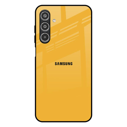 Fluorescent Yellow Samsung Galaxy M17 5G Glass Back Cover Online