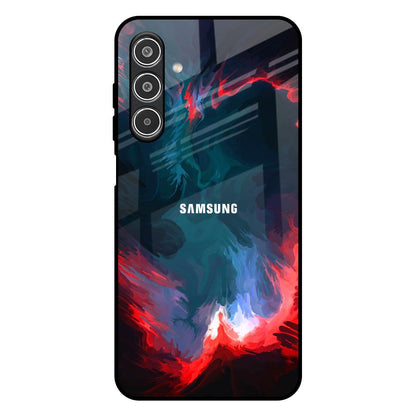 Brush Art Samsung Galaxy M17 5G Glass Back Cover Online