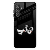 Space Traveller Samsung Galaxy F17 5G Glass Back Cover Online