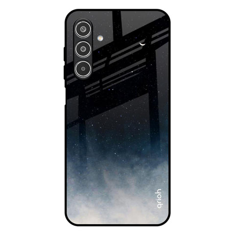 Black Aura Samsung Galaxy F17 5G Glass Back Cover Online