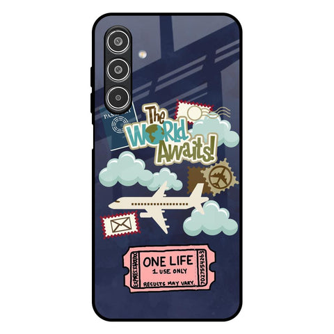 Tour The World Samsung Galaxy F17 5G Glass Back Cover Online