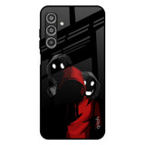 Shadow Character Samsung Galaxy F17 5G Glass Back Cover Online
