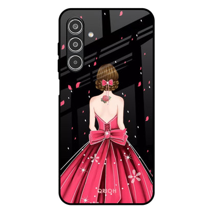 Fashion Princess Samsung Galaxy F17 5G Glass Back Cover Online