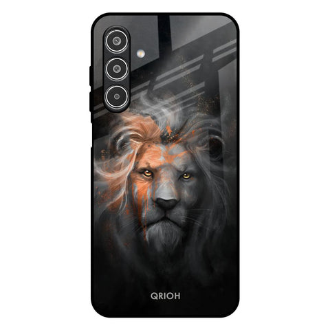 Devil Lion Samsung Galaxy F17 5G Glass Back Cover Online