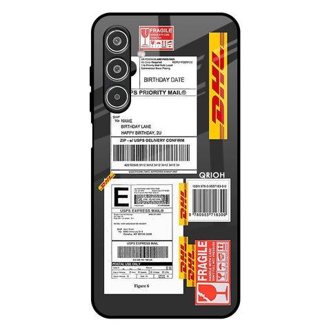 Cool Barcode Label Samsung Galaxy F17 5G Glass Back Cover Online