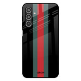 Vertical Stripes Samsung Galaxy F17 5G Glass Back Cover Online