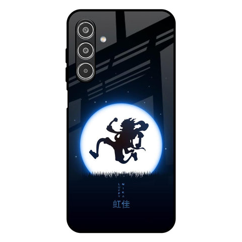 Luffy Nika Samsung Galaxy F17 5G Glass Back Cover Online