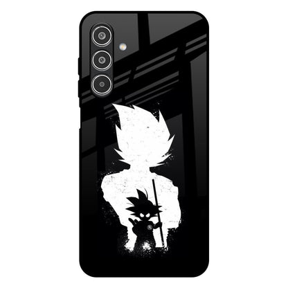 Monochrome Goku Samsung Galaxy F17 5G Glass Back Cover Online