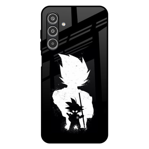 Monochrome Goku Samsung Galaxy F17 5G Glass Back Cover Online