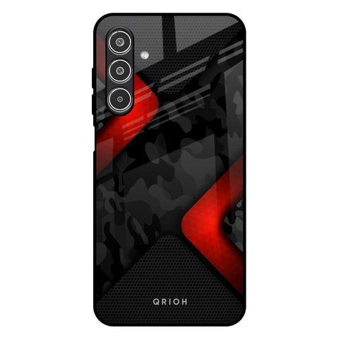 Modern Camo Abstract Samsung Galaxy F17 5G Glass Back Cover Online
