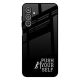 Push Your Self Samsung Galaxy F17 5G Glass Back Cover Online