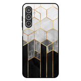 Tricolor Pattern Samsung Galaxy F17 5G Glass Back Cover Online