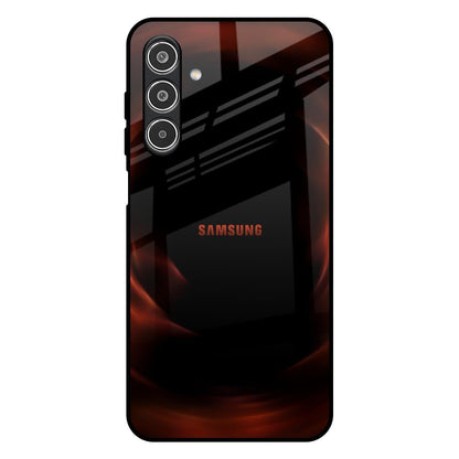 Evil Fire Samsung Galaxy F17 5G Glass Back Cover Online