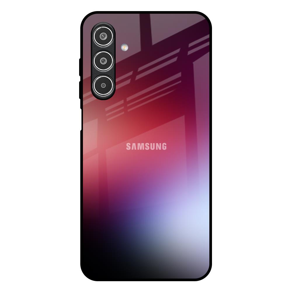 Gaussian Red Samsung Galaxy F17 5G Glass Back Cover Online