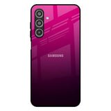 Purple Ombre Pattern Samsung Galaxy F17 5G Glass Back Cover Online