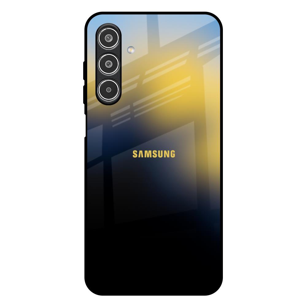 Sunflower Garden Samsung Galaxy F17 5G Glass Back Cover Online