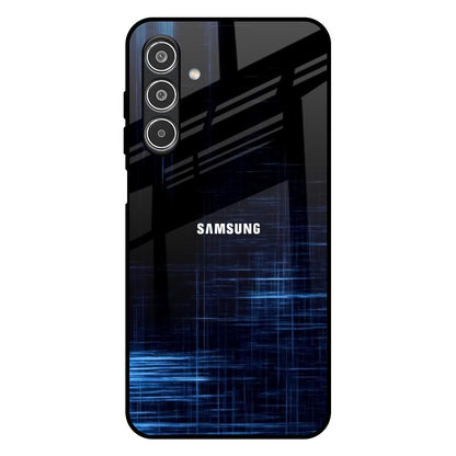 Blue Scratch Samsung Galaxy F17 5G Glass Back Cover Online