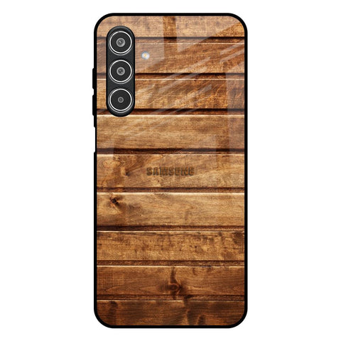 Wooden Planks Samsung Galaxy F17 5G Glass Back Cover Online