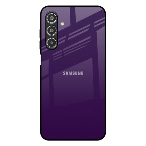 Dark Purple Samsung Galaxy F17 5G Glass Back Cover Online