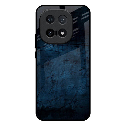 Dark Blue Grunge IQOO 15 5G Glass Back Cover Online