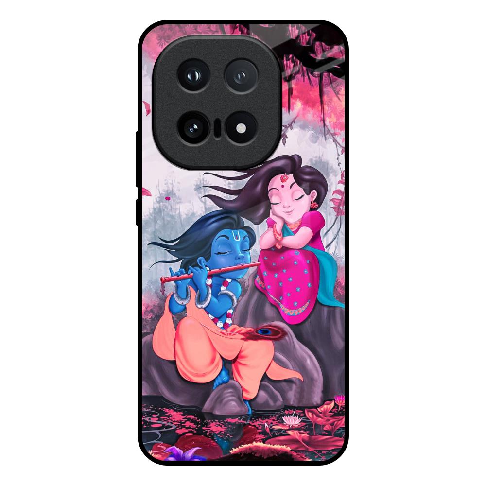 Radha Krishna Art IQOO 15 5G Glass Back Cover Online