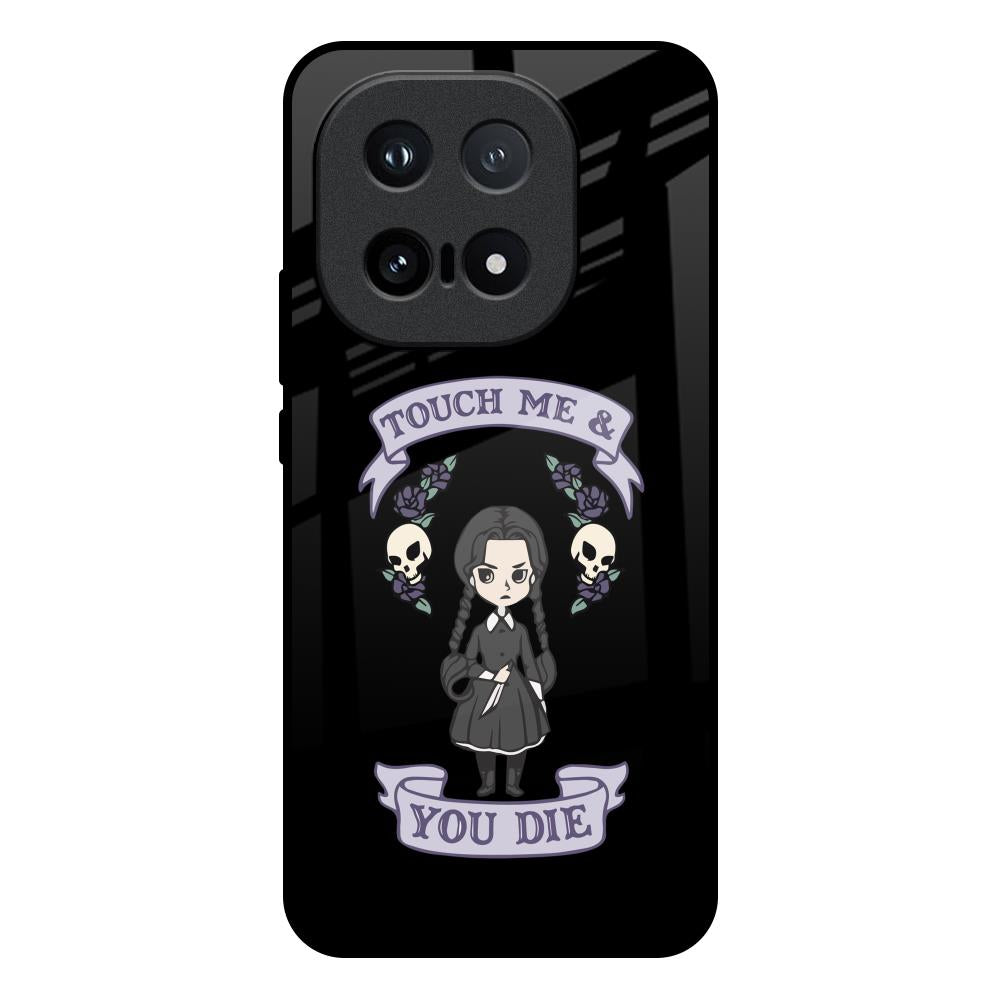 Touch Me & You Die IQOO 15 5G Glass Back Cover Online