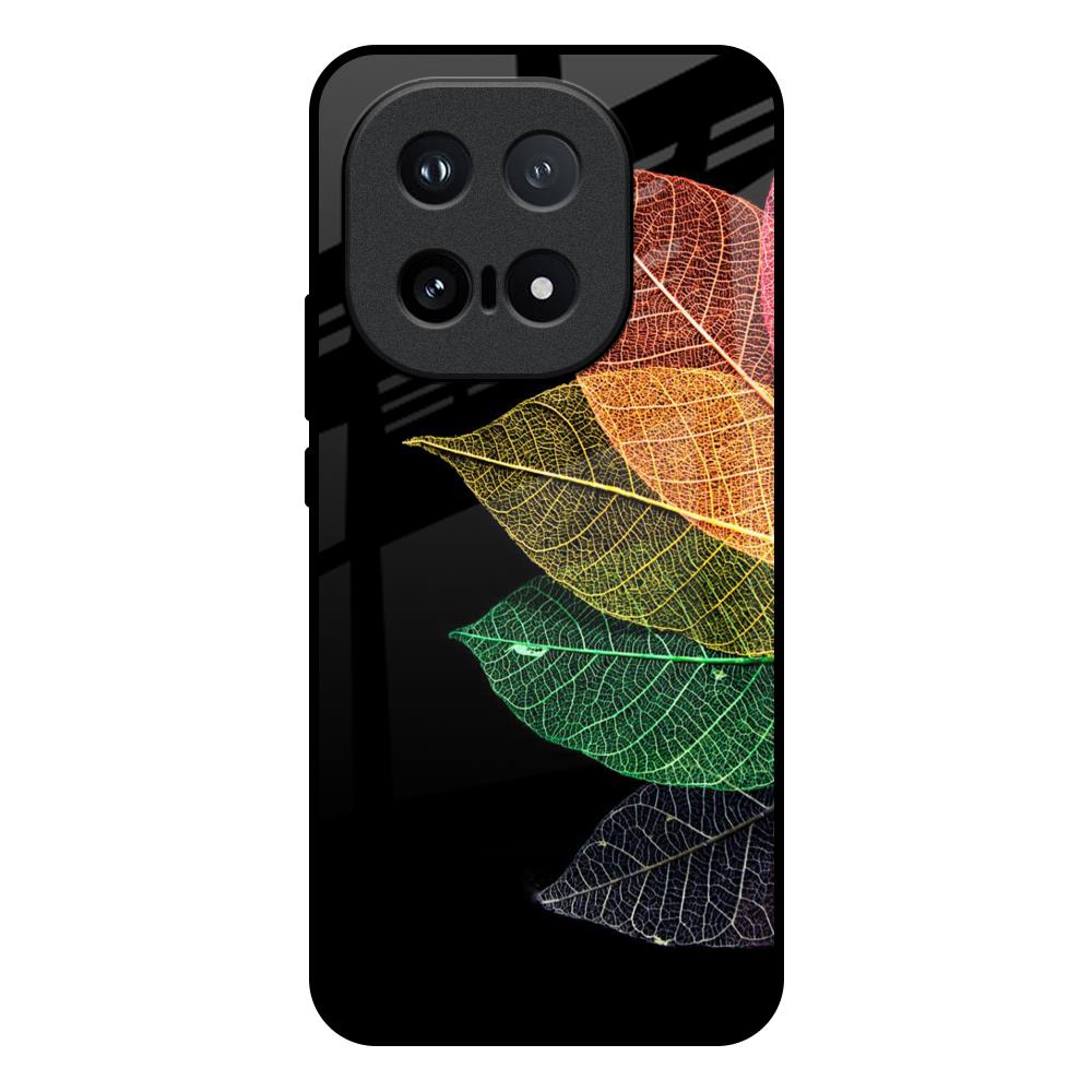 Colorful Leaves IQOO 15 5G Glass Back Cover Online