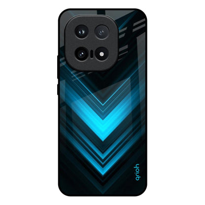 Vertical Blue Arrow IQOO 15 5G Glass Back Cover Online