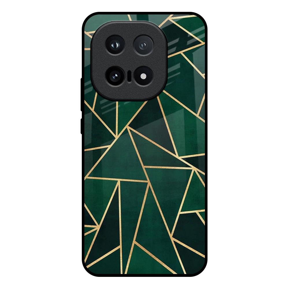 Abstract Green IQOO 15 5G Glass Back Cover Online